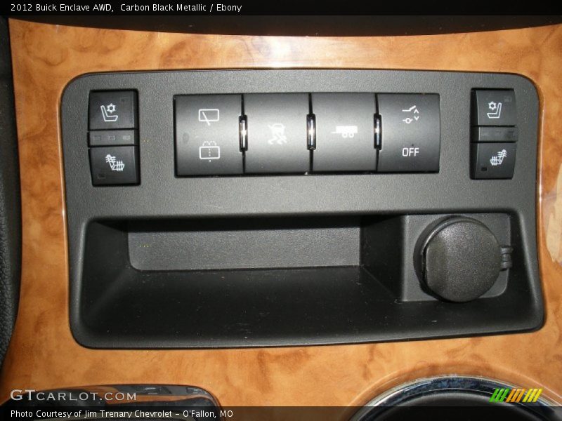 Carbon Black Metallic / Ebony 2012 Buick Enclave AWD
