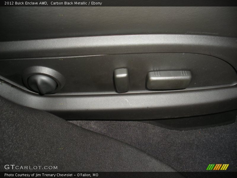 Carbon Black Metallic / Ebony 2012 Buick Enclave AWD