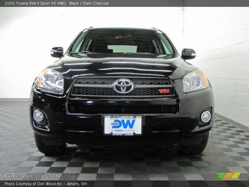 Black / Dark Charcoal 2009 Toyota RAV4 Sport V6 4WD