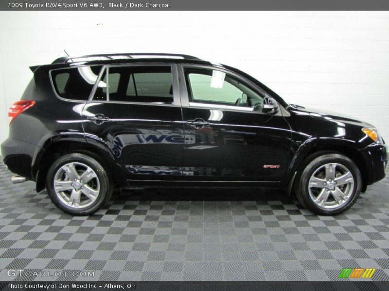 Black / Dark Charcoal 2009 Toyota RAV4 Sport V6 4WD