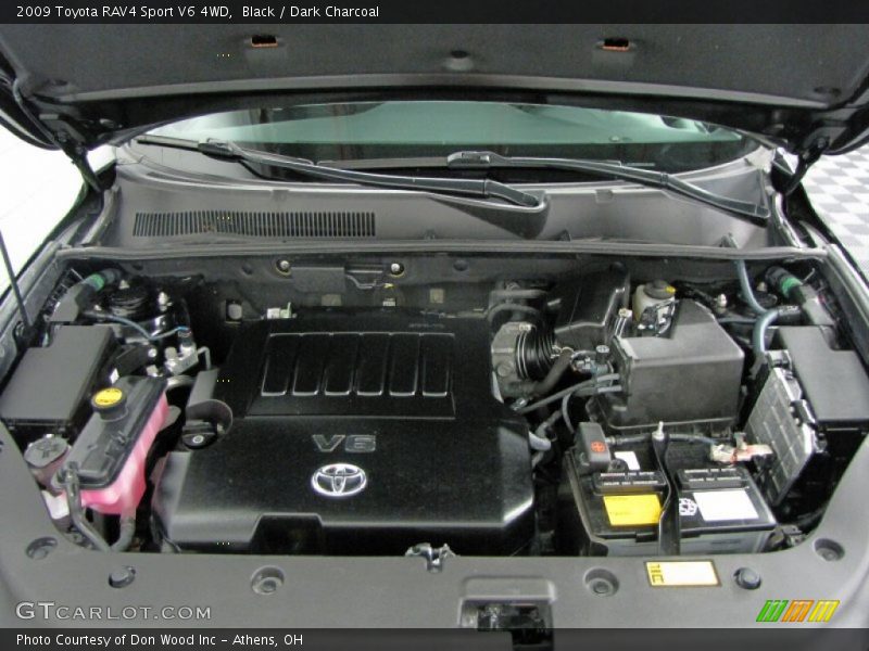Black / Dark Charcoal 2009 Toyota RAV4 Sport V6 4WD