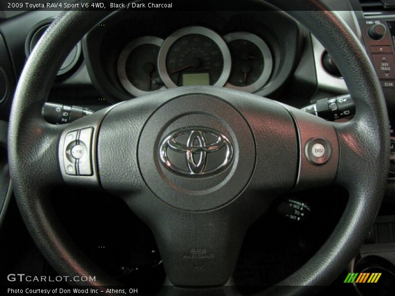Black / Dark Charcoal 2009 Toyota RAV4 Sport V6 4WD