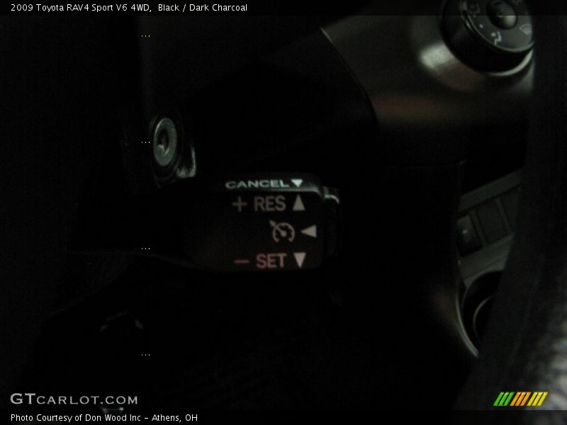 Black / Dark Charcoal 2009 Toyota RAV4 Sport V6 4WD
