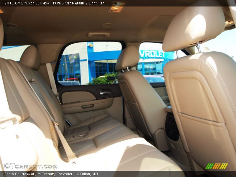 Pure Silver Metallic / Light Tan 2011 GMC Yukon SLT 4x4