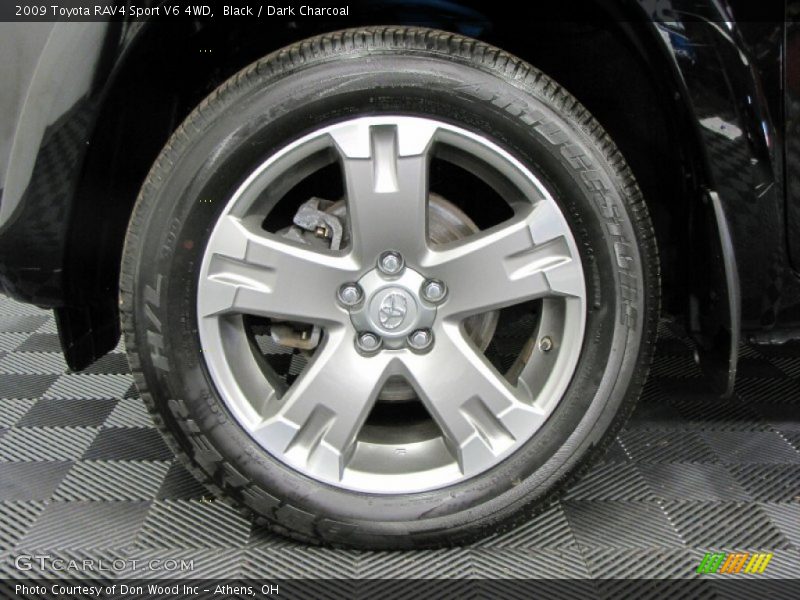 Black / Dark Charcoal 2009 Toyota RAV4 Sport V6 4WD
