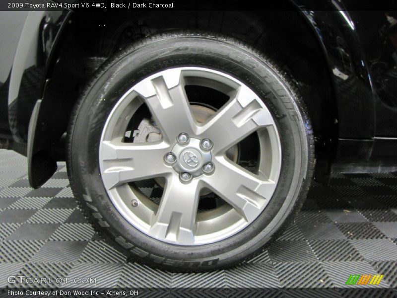 Black / Dark Charcoal 2009 Toyota RAV4 Sport V6 4WD
