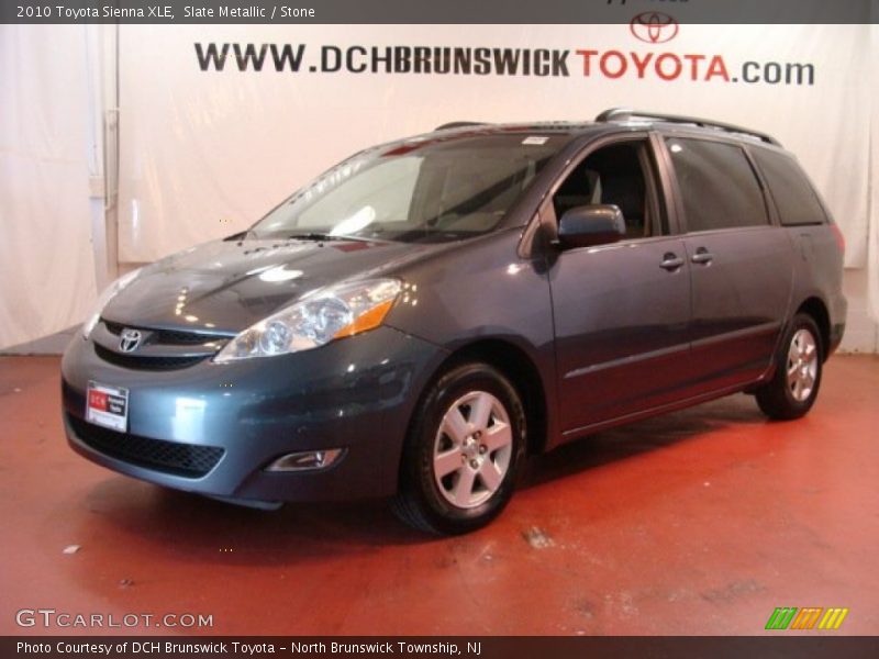 Slate Metallic / Stone 2010 Toyota Sienna XLE