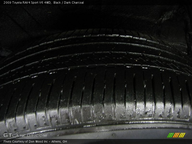 Black / Dark Charcoal 2009 Toyota RAV4 Sport V6 4WD
