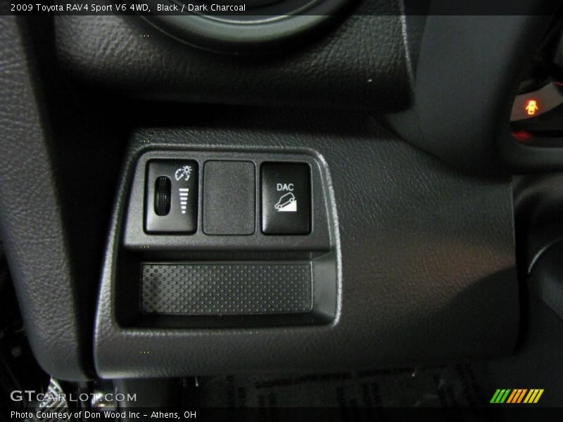 Black / Dark Charcoal 2009 Toyota RAV4 Sport V6 4WD