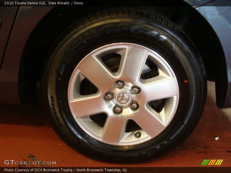Slate Metallic / Stone 2010 Toyota Sienna XLE