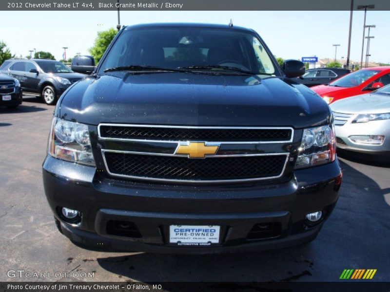 Black Granite Metallic / Ebony 2012 Chevrolet Tahoe LT 4x4