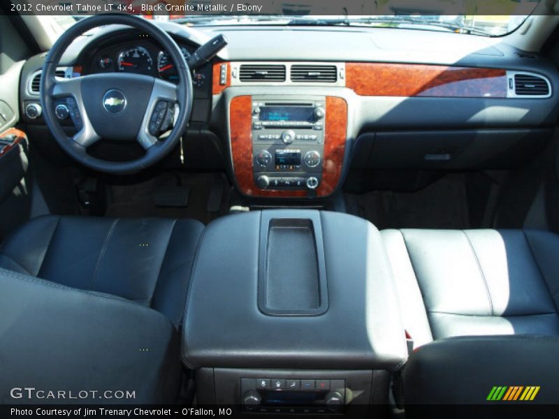 Black Granite Metallic / Ebony 2012 Chevrolet Tahoe LT 4x4