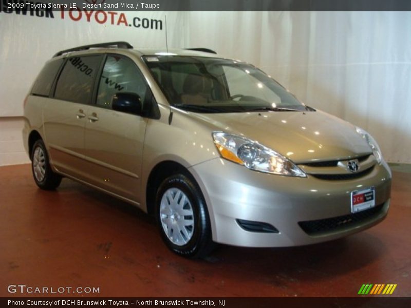 Desert Sand Mica / Taupe 2009 Toyota Sienna LE