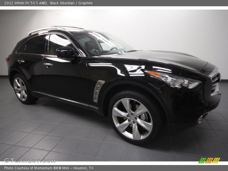 Black Obsidian / Graphite 2012 Infiniti FX 50 S AWD