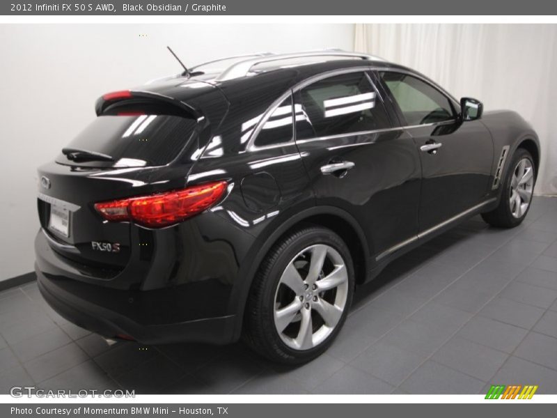 Black Obsidian / Graphite 2012 Infiniti FX 50 S AWD