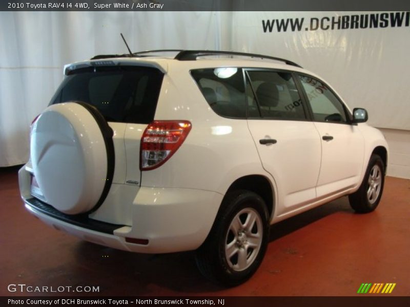 Super White / Ash Gray 2010 Toyota RAV4 I4 4WD