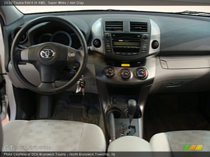 Super White / Ash Gray 2010 Toyota RAV4 I4 4WD