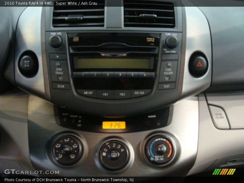 Super White / Ash Gray 2010 Toyota RAV4 I4 4WD