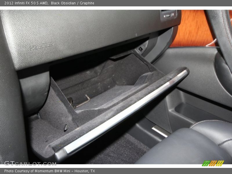 Glove Box - 2012 Infiniti FX 50 S AWD