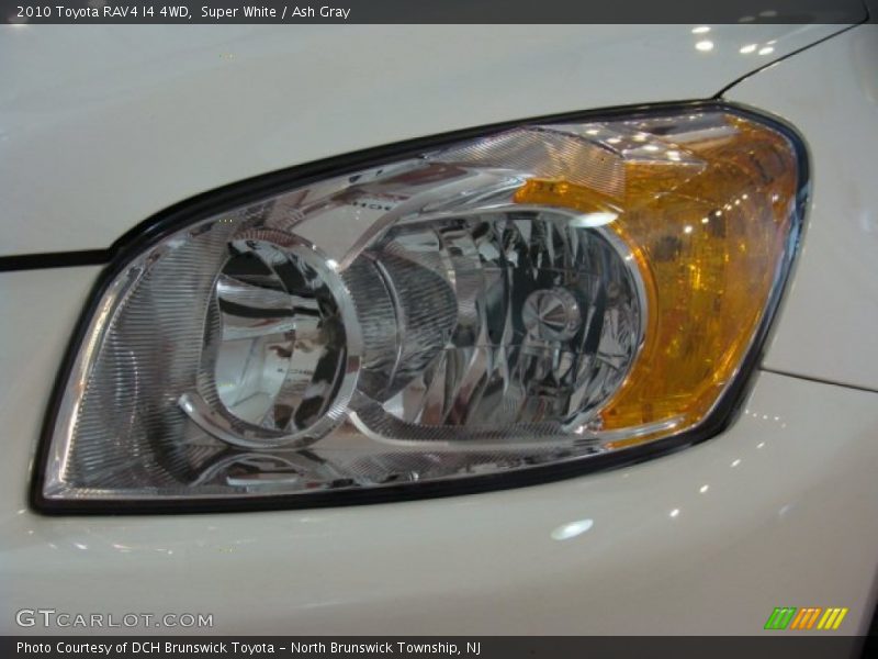 Super White / Ash Gray 2010 Toyota RAV4 I4 4WD