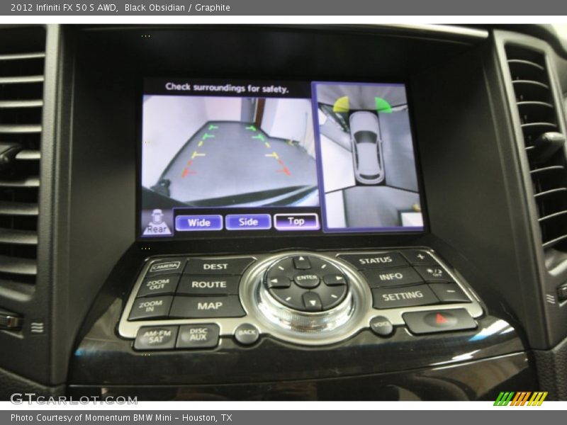 Controls of 2012 FX 50 S AWD