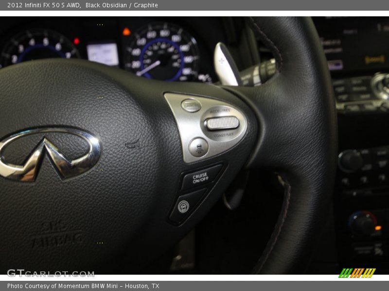 Controls of 2012 FX 50 S AWD