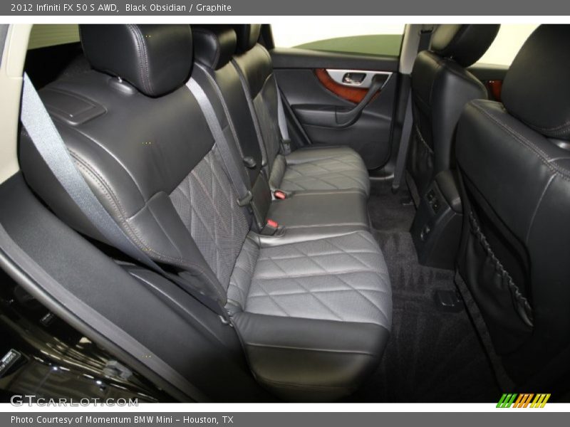 Rear Seat of 2012 FX 50 S AWD