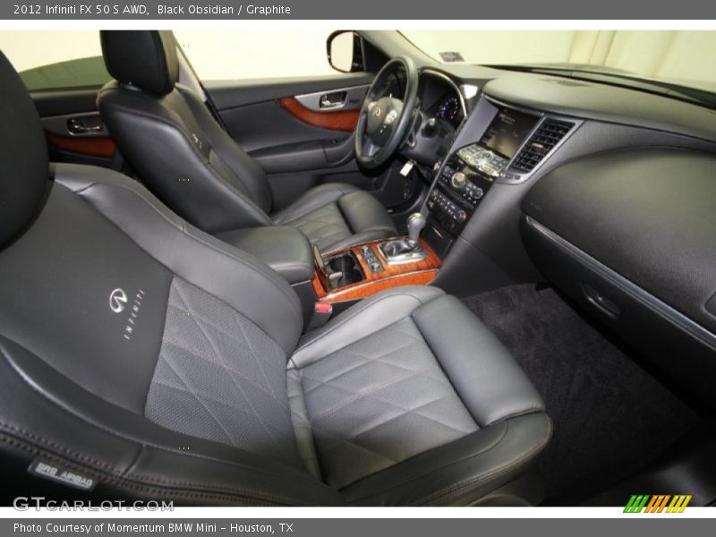 Black Obsidian / Graphite 2012 Infiniti FX 50 S AWD