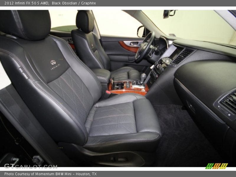  2012 FX 50 S AWD Graphite Interior