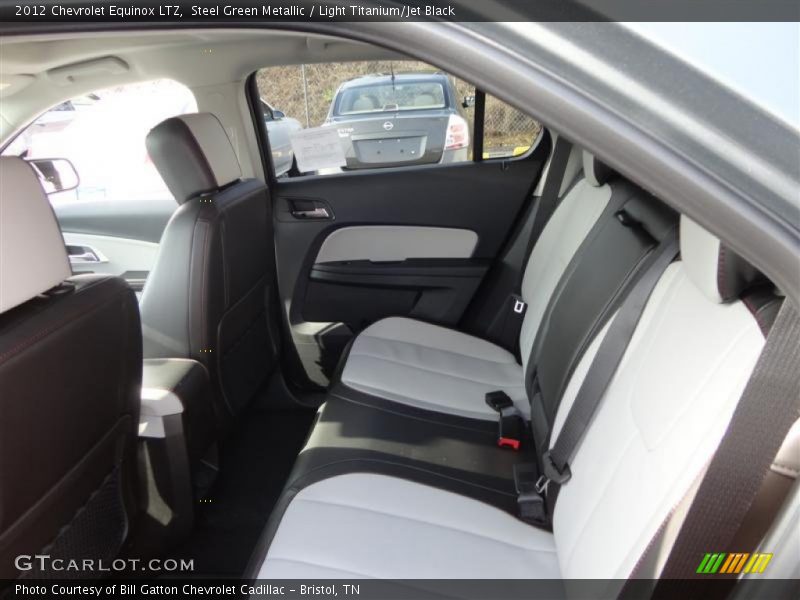 Steel Green Metallic / Light Titanium/Jet Black 2012 Chevrolet Equinox LTZ