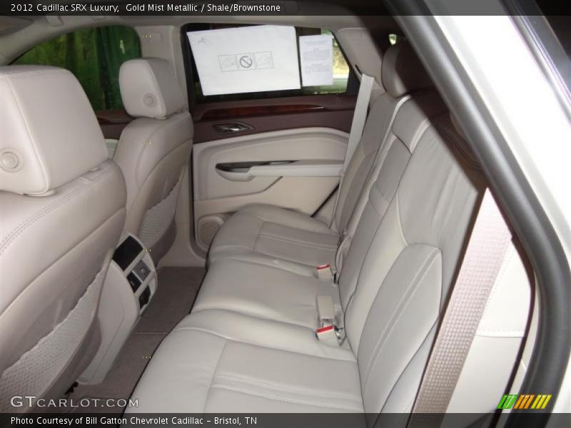 Gold Mist Metallic / Shale/Brownstone 2012 Cadillac SRX Luxury