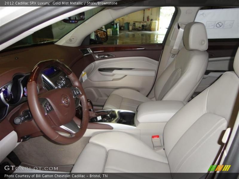 Gold Mist Metallic / Shale/Brownstone 2012 Cadillac SRX Luxury