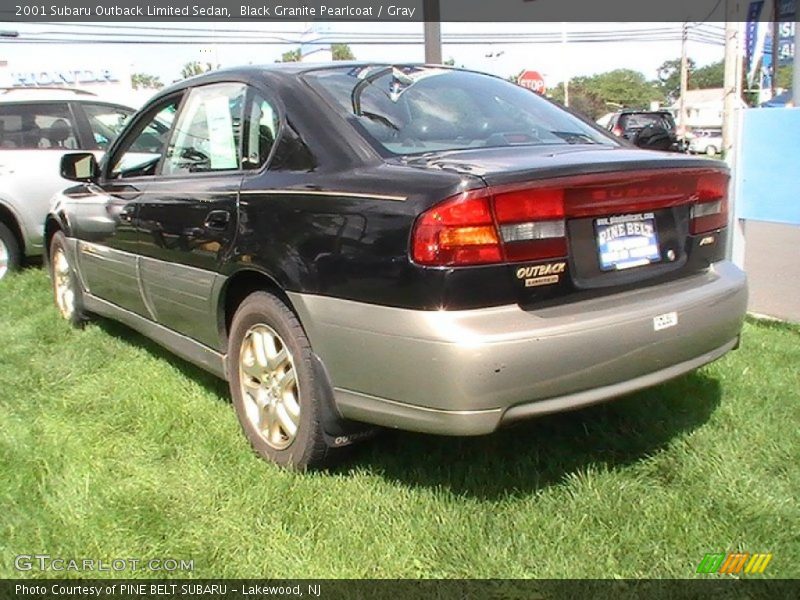 Black Granite Pearlcoat / Gray 2001 Subaru Outback Limited Sedan