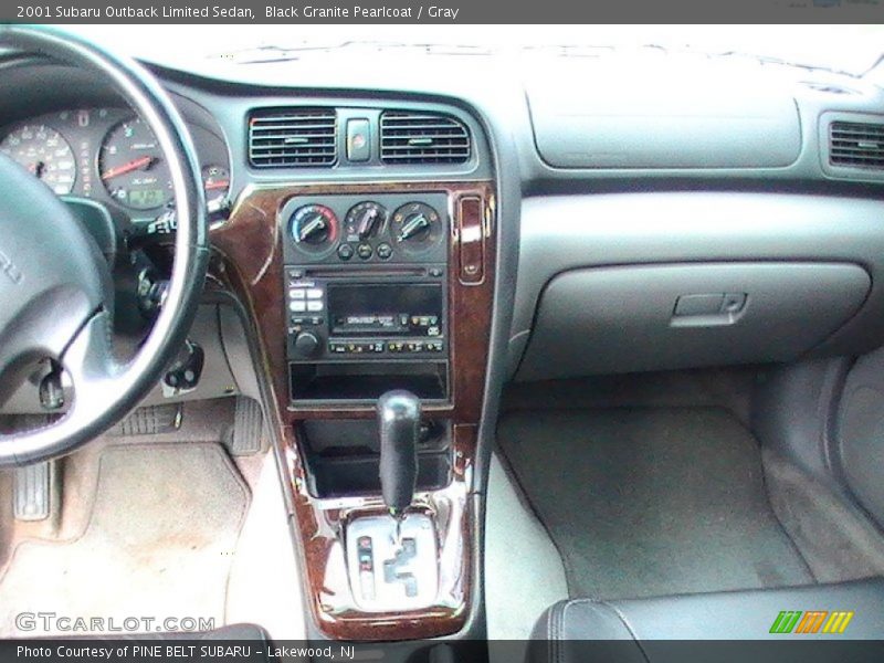 Dashboard of 2001 Outback Limited Sedan