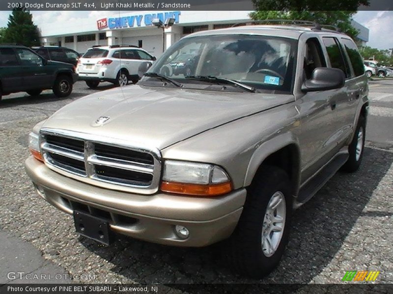Light Khaki Metallic / Sandstone 2003 Dodge Durango SLT 4x4