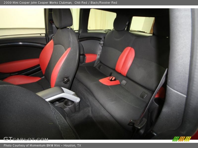 Chili Red / Black/Rooster Red 2009 Mini Cooper John Cooper Works Clubman