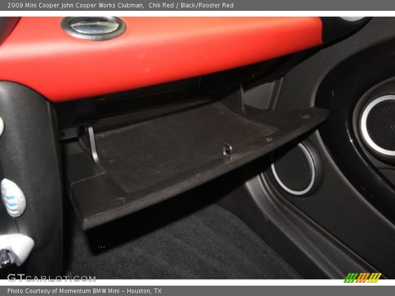 Chili Red / Black/Rooster Red 2009 Mini Cooper John Cooper Works Clubman