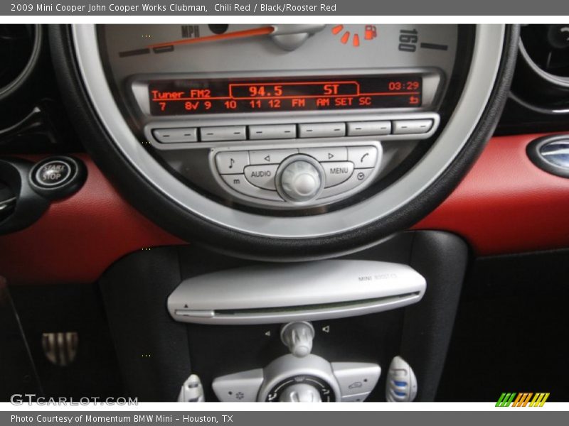 Chili Red / Black/Rooster Red 2009 Mini Cooper John Cooper Works Clubman