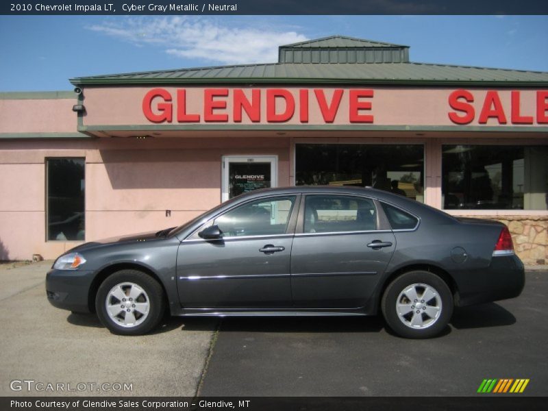 Cyber Gray Metallic / Neutral 2010 Chevrolet Impala LT