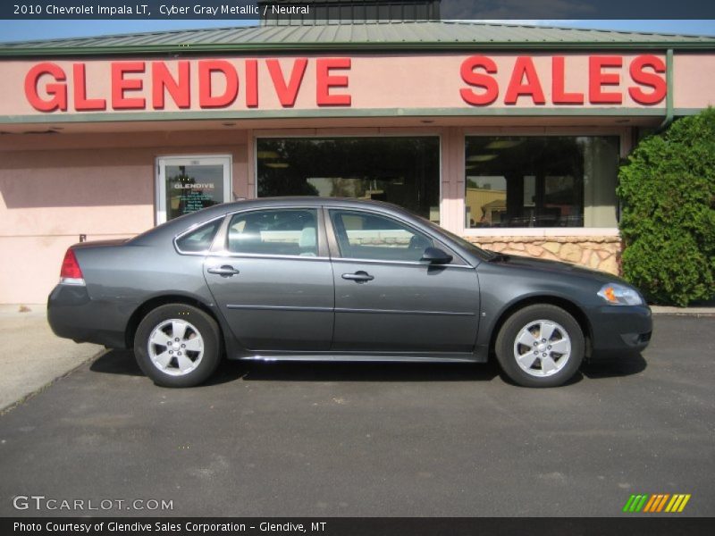 Cyber Gray Metallic / Neutral 2010 Chevrolet Impala LT