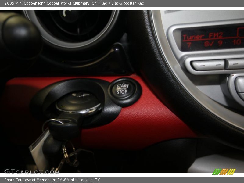 Chili Red / Black/Rooster Red 2009 Mini Cooper John Cooper Works Clubman