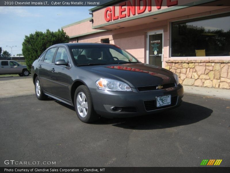 Cyber Gray Metallic / Neutral 2010 Chevrolet Impala LT