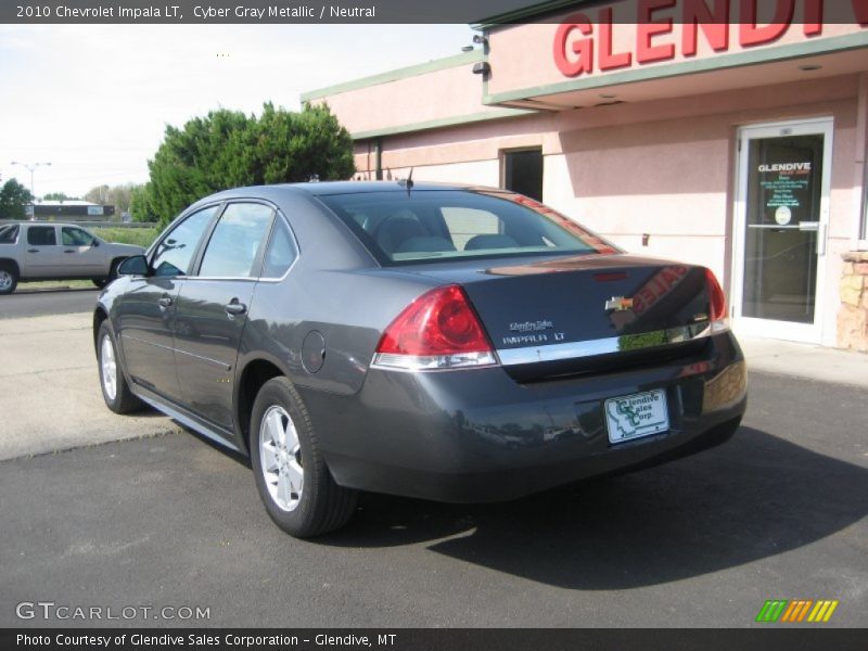 Cyber Gray Metallic / Neutral 2010 Chevrolet Impala LT