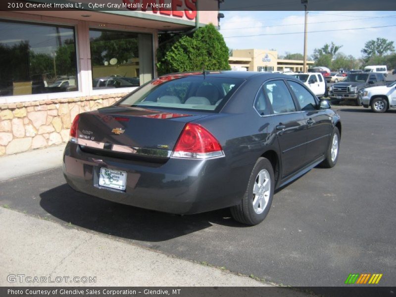 Cyber Gray Metallic / Neutral 2010 Chevrolet Impala LT