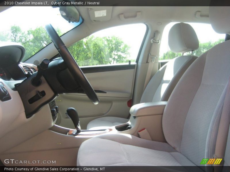 Cyber Gray Metallic / Neutral 2010 Chevrolet Impala LT