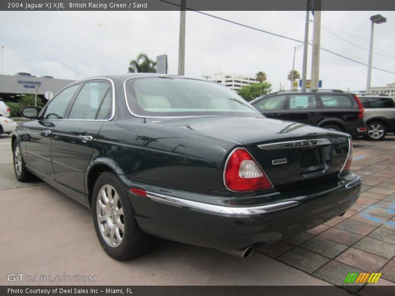 British Racing Green / Sand 2004 Jaguar XJ XJ8