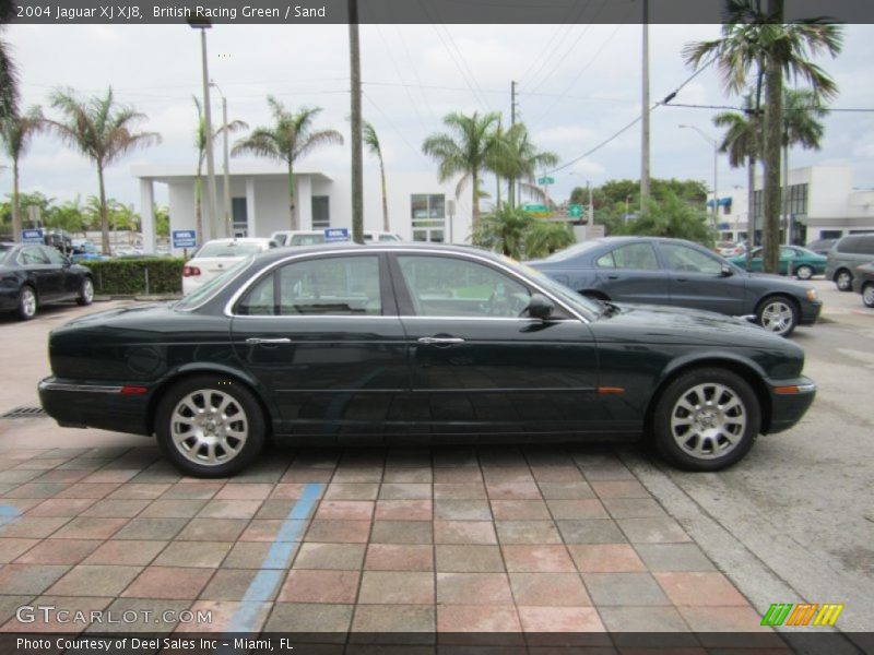 British Racing Green / Sand 2004 Jaguar XJ XJ8