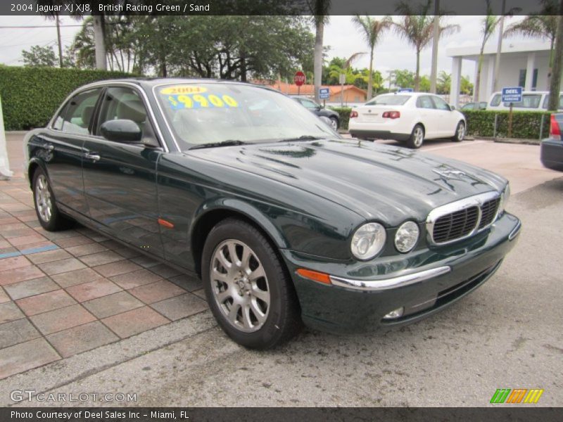British Racing Green / Sand 2004 Jaguar XJ XJ8
