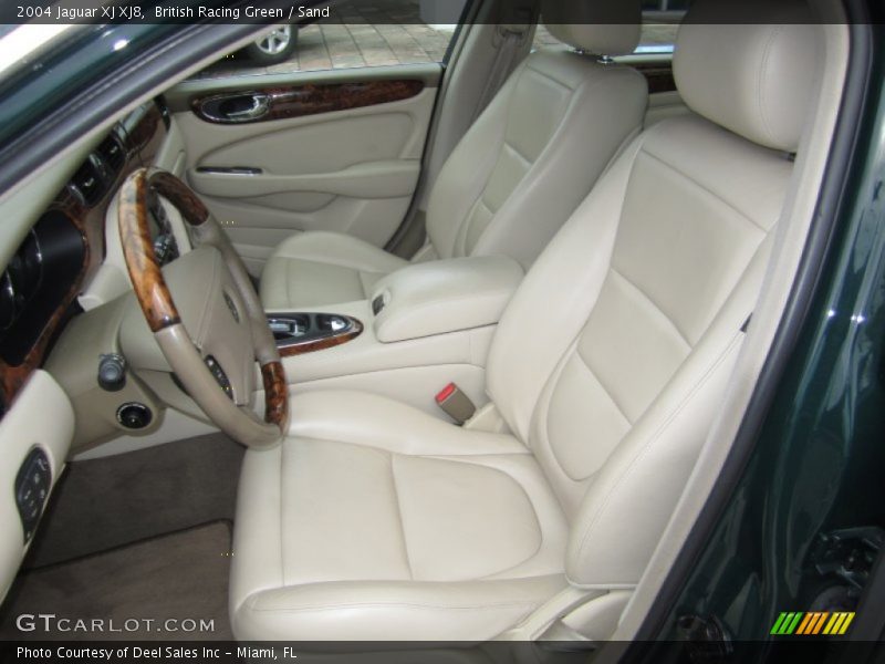 British Racing Green / Sand 2004 Jaguar XJ XJ8