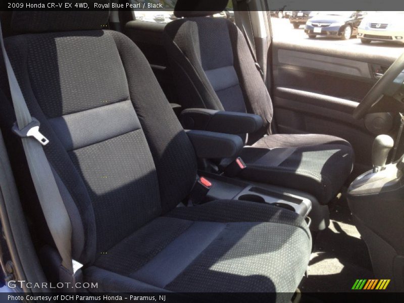 Royal Blue Pearl / Black 2009 Honda CR-V EX 4WD